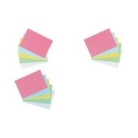 herlitz Karteikarten, DIN A5, liniert, blau aus Papier, 170 g-qm, holzfrei, Linienfarbe: blau, doppelte (10836187)