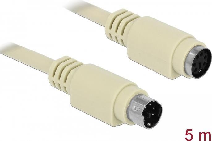Delock PS/2 Verlängerungskabel 5 m (85804)