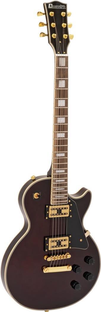 DIMAVERY LP-700 E-Gitarre, burgunda (26219386)