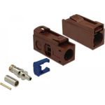 DeLOCK FAKRA F jack 25 mm (long) for crimping (89690)