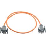 Wirewin Industrial Patchkabel KAT6A, Anti-UV PUR Mantel, S/FTP, orange, 2x IP67 RJ45 Patchkabel (PKW-I2-SF-K6A-PUR 3.0 OR)
