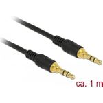 DeLOCK Audiokabel Stereo Mini-Klinkenstecker (M) bis Stereo Mini-Klinkenstecker (M) (85547)