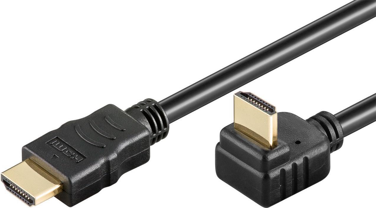 Wentronic 61272 HDMI-Kabel 1 m HDMI Typ A Standard Schwarz 61272