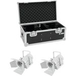 EUROLITE Set 2x LED THA-40PC ws + Case (20000166)