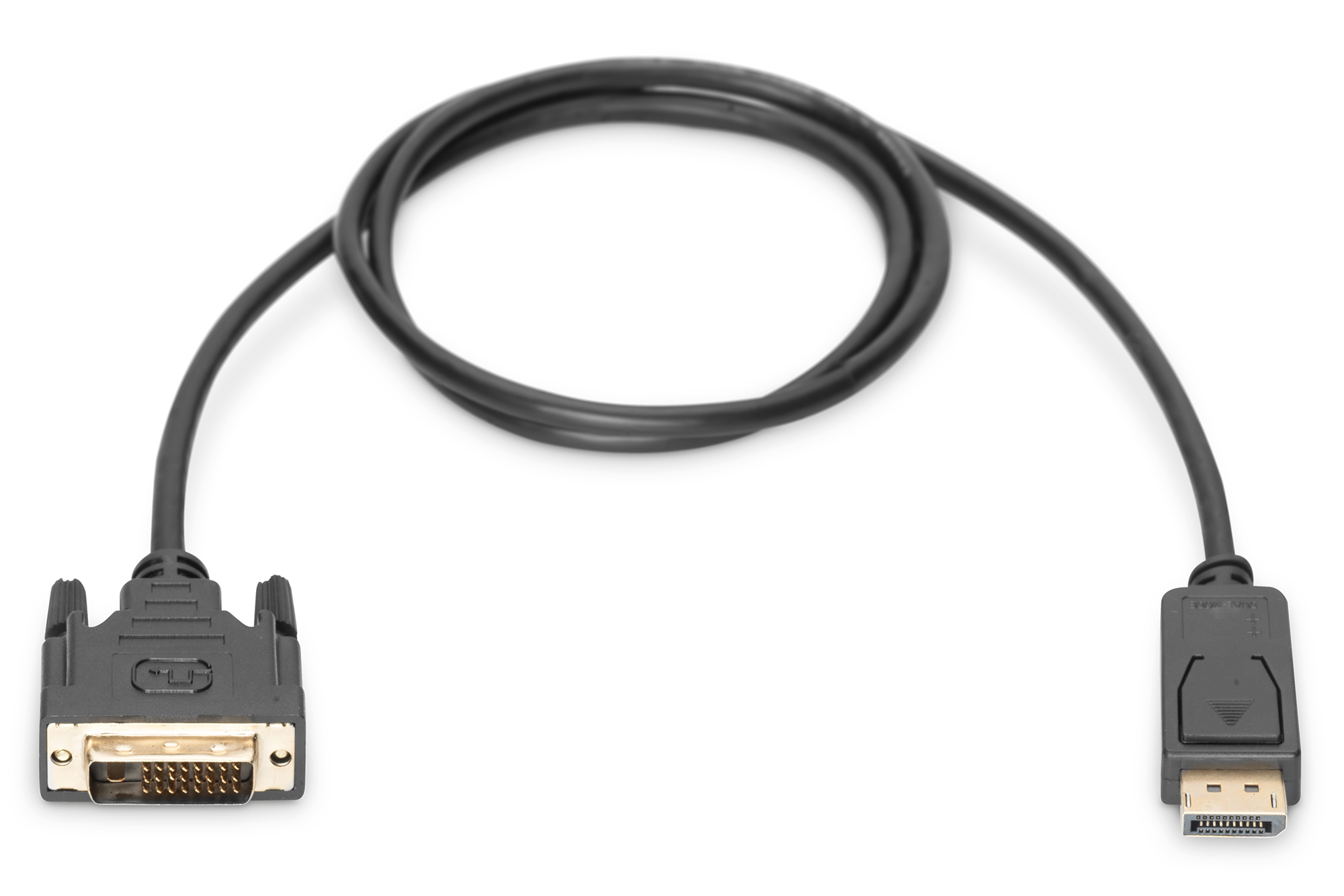 ASSMANN DisplayPort Adapterkabel 3 m DisplayPort zu DVI-D Schwarz
