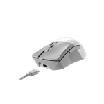 ASUS ROG Gladius III Wireless Aimpoint White Maus rechts RF Wireless + Bluetooth + USB Type-A Optisch 36000 DPI (90MP02Y0-BMUA10)