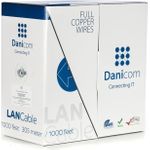 DSIT DANICOM CAT6 UTP 305m - PVC (Fca) (DC-UTP6-305-FCA)