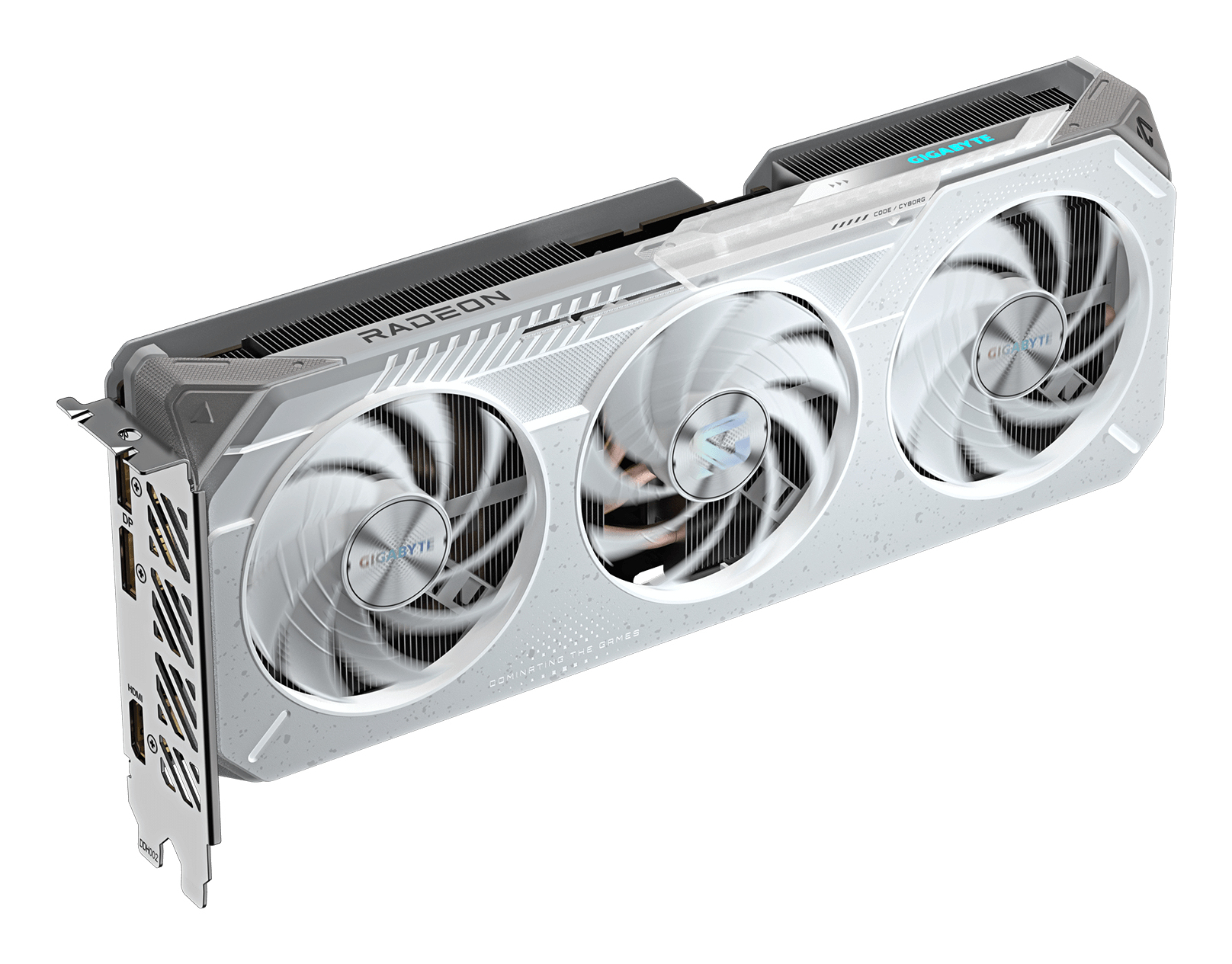 Gigabyte OC ICE Radeon RX 9060 XT 16 GB GDDR6 Silber