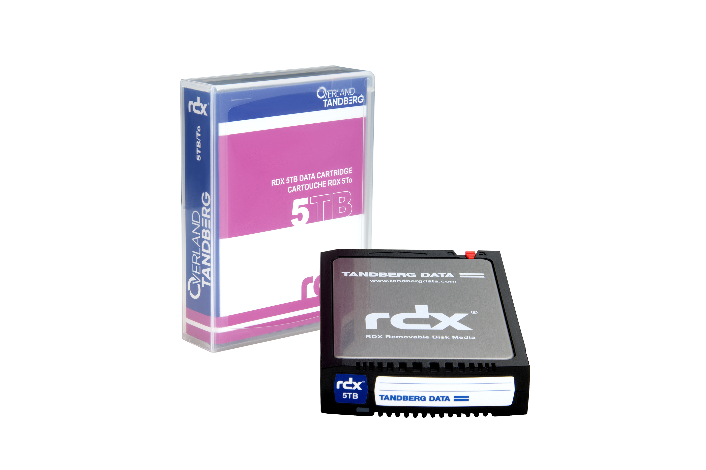 Overland-Tandberg RDX Festplatten-Kassette 5 TB Schwarz