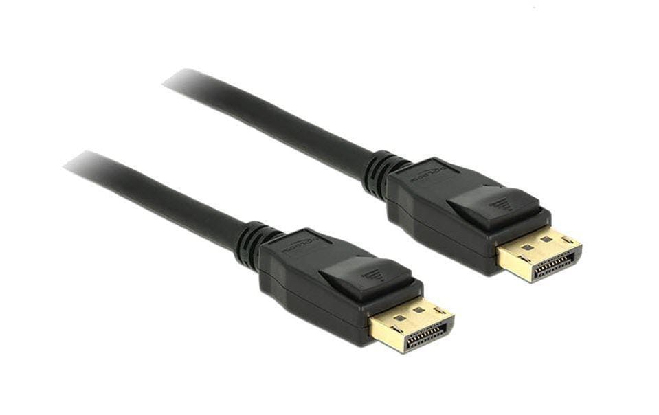 Delock DisplayPort-Kabel 1.2 5 m Schwarz