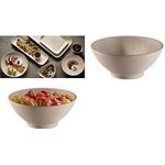 APS Schale NERO, rund, Durchmesser: 160 mm, sand aus Melamin, stapelbar, spülmaschinengeeignet, hitze - 1 Stück (85411)