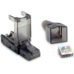 Value 26.99.0372 Drahtverbinder RJ45 Schwarz - Transparent (26.99.0372)