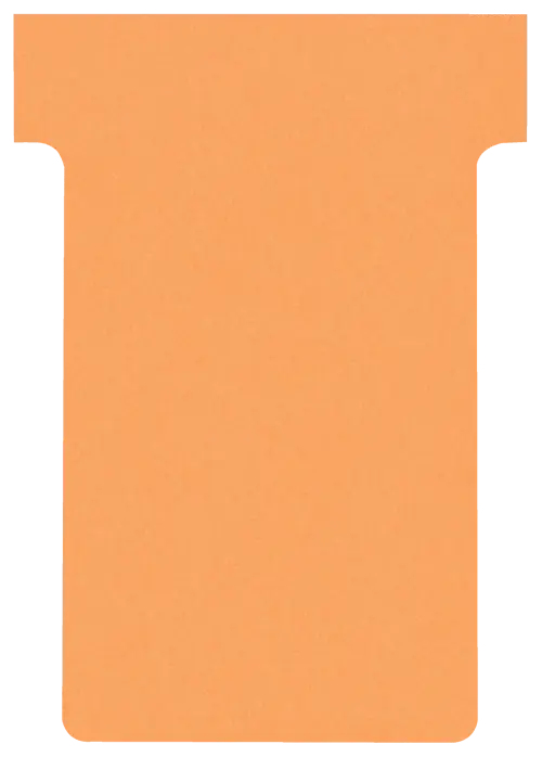 FRANKEN T-Karten TK205 Größe 2 48 x 84 mm Karton 170 g/m² Orange