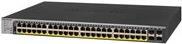Netgear GS752TPP gemanaged L2/L3/L4 Gigabit Ethernet (10/100/1000) Energie Über Ethernet (PoE) Unterstützung 1U Schwarz 