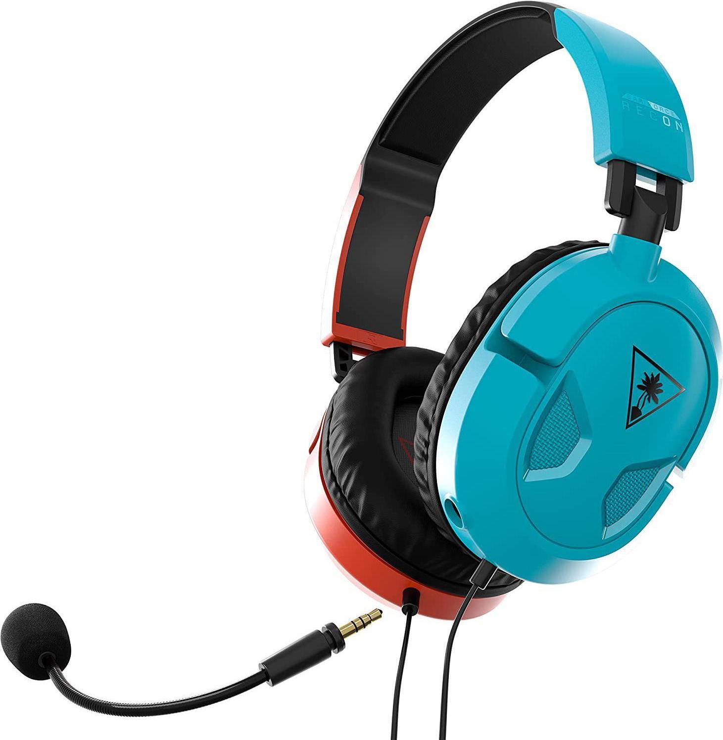 Turtle Beach Recon 50 Gaming-Headset Kabelgebunden 3,5 mm Stereo Rot/Blau