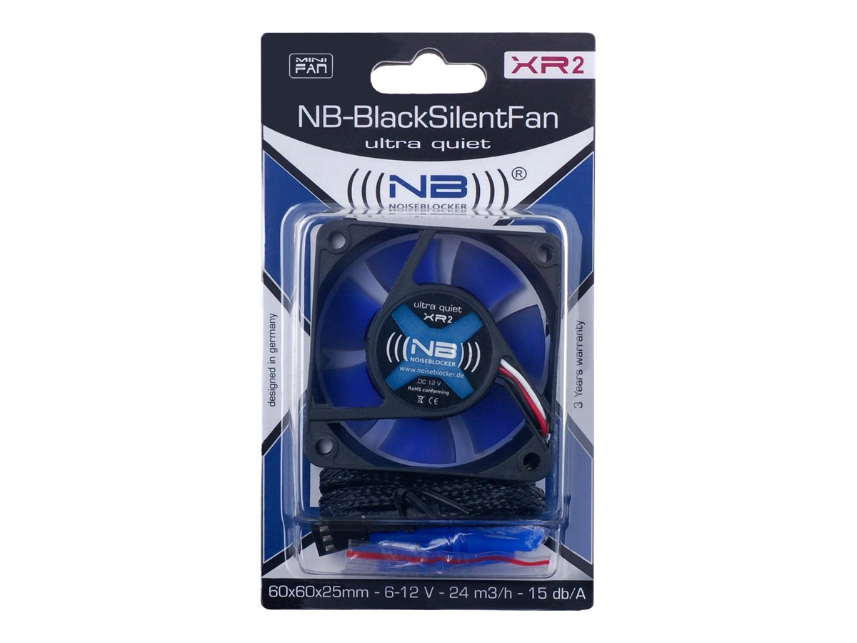 Noiseblocker BlackSilentFan XR-2 6 cm Gehäuselüfter