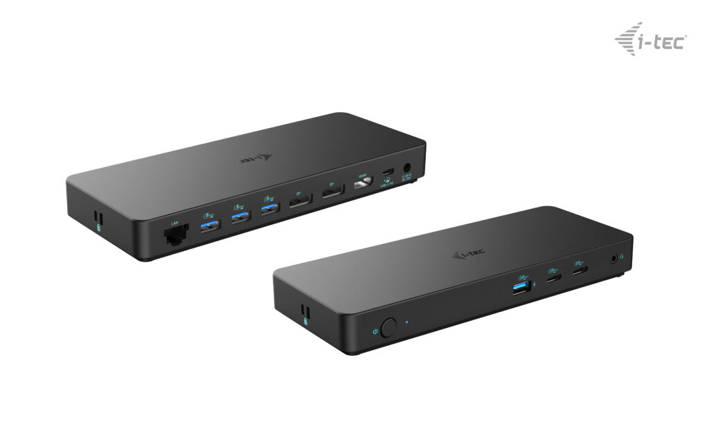 i-tec USB-C Triple Display Docking Station Gen 2 Pro 100 W Power Delivery Schwarz