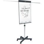 LEGAMASTER Flipchart pro mobile Sternfuß Whiteboard-Oberfläche aus lackiertem (7-153310)