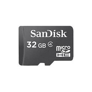 SanDisk Flash-Speicherkarte (microSDHC/SD-Adapter inbegriffen) (SDSDQB-032G-B35)