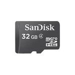 Sandisk SD CARD 32GB MICROSD INCL. MICROSD TO SD ADAPTER (SDSDQB-032G-B35)