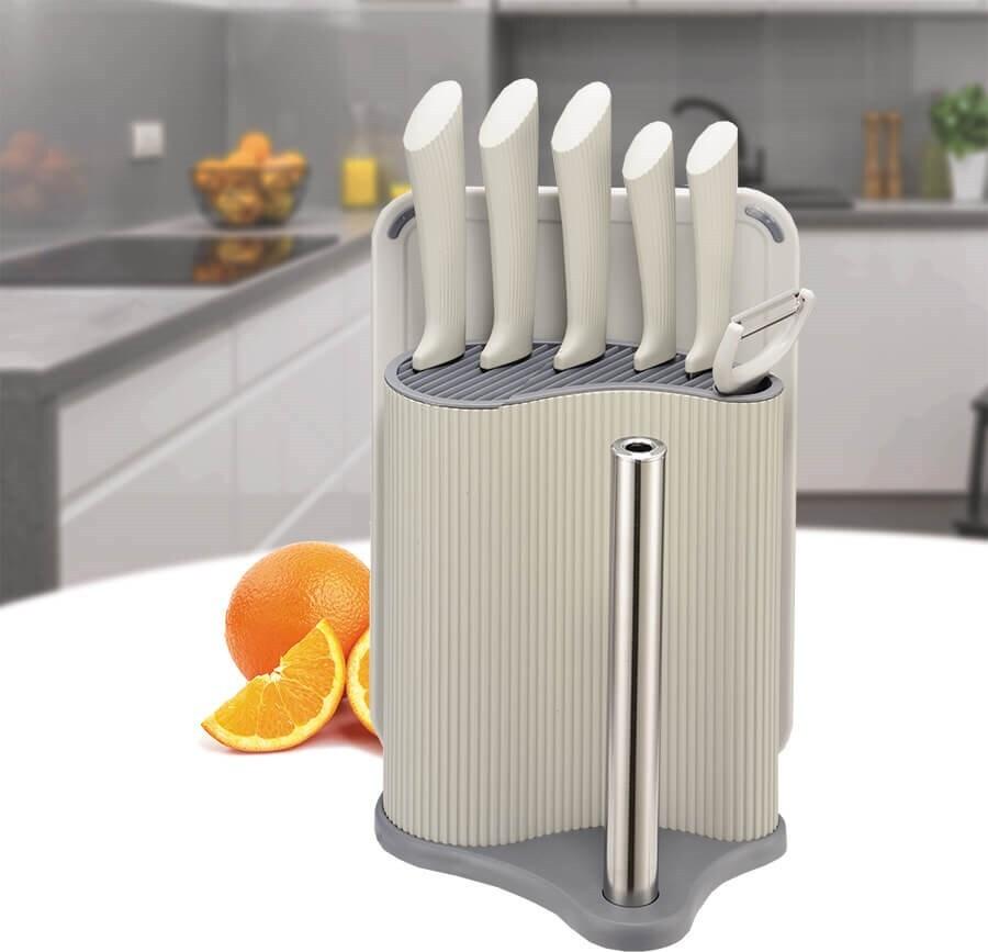 Küchen-Schneideset MAESTRO MR-1413 Messerset (MR-1413-GREY) Grau (MR-1413-GREY)