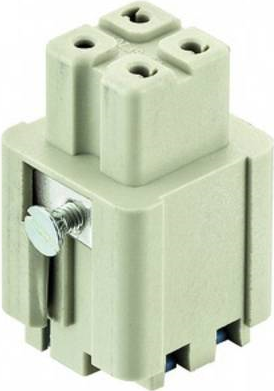 10 Stück - Harting Buchseneinsatz Han 3A-F-QL 1,5qmm 09 20 003 2734 / 666659 (09200032734)