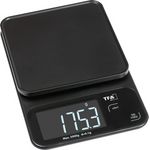 TFA Dostmann COOKIE Digitale Küchenwaage digital digital, mit Messschale Wägebereich (max.)=5000 g Schwarz 130 x 195 x 29 (50.2009.01)