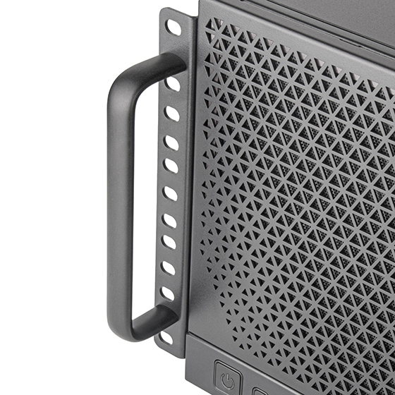 SilverStone RM51 5U Rackmount Server-Gehäuse Schwarz