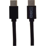 2GO 795849 USB Kabel 1 m USB 3.2 Gen 1 (3.1 Gen 1) USB C Schwarz (795849)