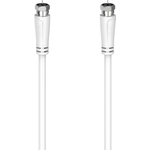 Hama Anschluss-/Verbindungskabel, a) von 1x F-Stecker, b) auf 1x F-Stecker, 3 Meter, doppelt geschir (00205064)