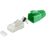 shiverpeaks BS72067-10G Drahtverbinder RJ-45 Grün - Metallisch (BS72067-10G)