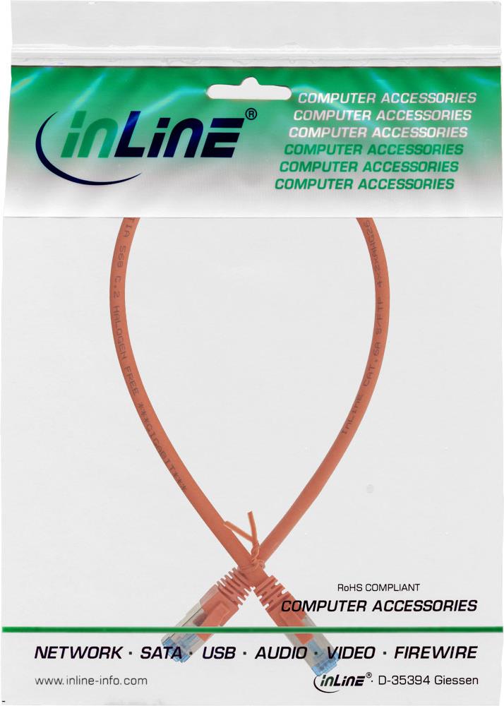 INLINE Patch-Kabel RJ-45 (M) zu RJ-45 (M) (76850O)