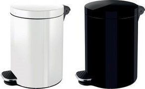 helit the knight Mülleimer 3.0 l schwarz (H2404095)