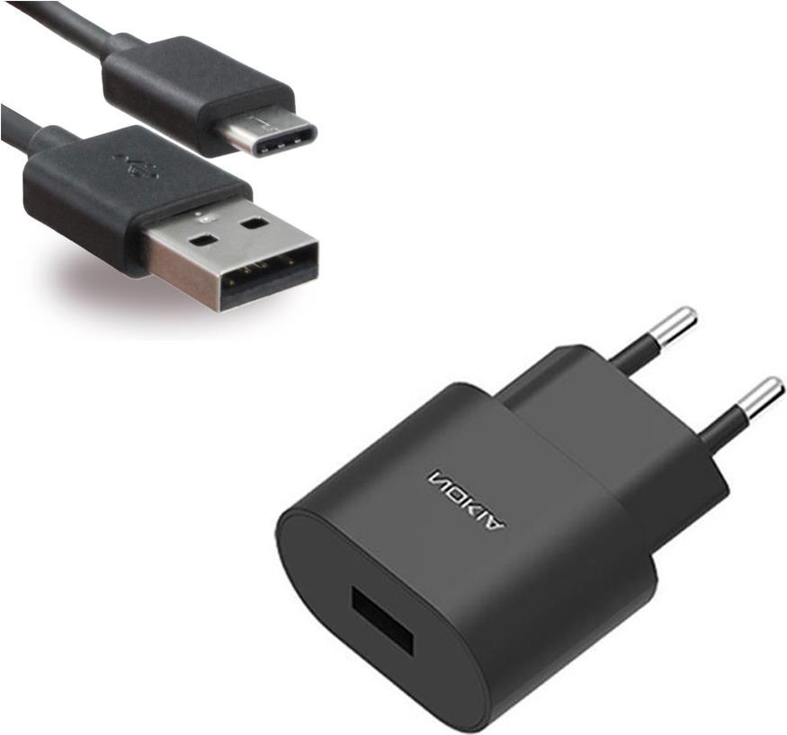 Nokia CH-21E USB-Schnellladergerät 2A + Typ C (CH-21E)