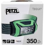 Petzl TIKKA Kompakte Stirnlampe grün Für die Beleuchtung im Nahbereich und für die Fortbewegung bei geringer Leuchtdistanz. 300 Lumen (E093FA02)