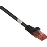 RF-5044002 RJ45 Netzwerkkabel Patchkabel CAT 6 U/UTP 10.00 m Schwarz Halogenfrei (RF-5044002)