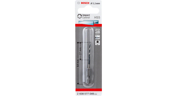 Bosch Accessories 2608577058 Metall-Spiralbohrer 6 mm Gesamtlänge 