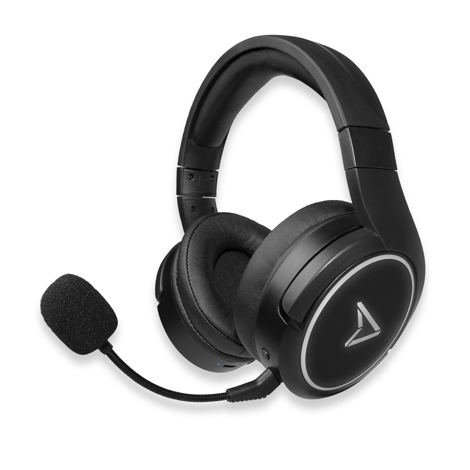 Lexip Voyager Kabellos Bluetooth Gaming Headset Boom-Mikrofon 28 h Schwarz