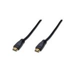 DIGITUS HDMI High Speed Anschlusskabel, mit Verstä (AK-330105-200-S)