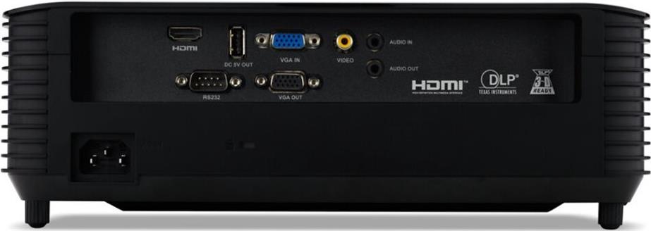 Acer Essential X1128H DLP-Projektor 4500 ANSI Lumen SVGA (800x600) 3D Schwarz