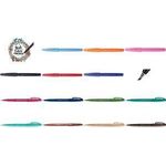 PentelArts Faserschreiber Brush Sign Pen SES 15, zartrosa Kalligrafiestift mit flexibler Pinselspitze, Strichstärke: - 1 Stück (SES15C-P3X)