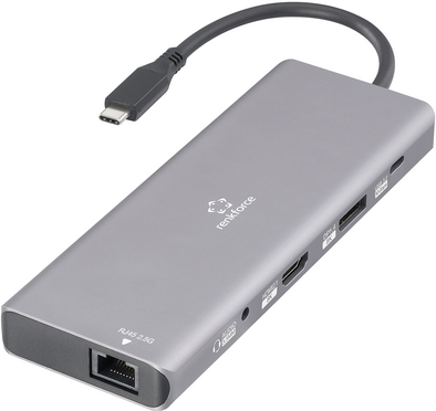 Renkforce USB-C Dockingstation RF-DKS-905 10-in-1 8K PD 3.1 Passend für Marke Dockingstations (RF-6328190)