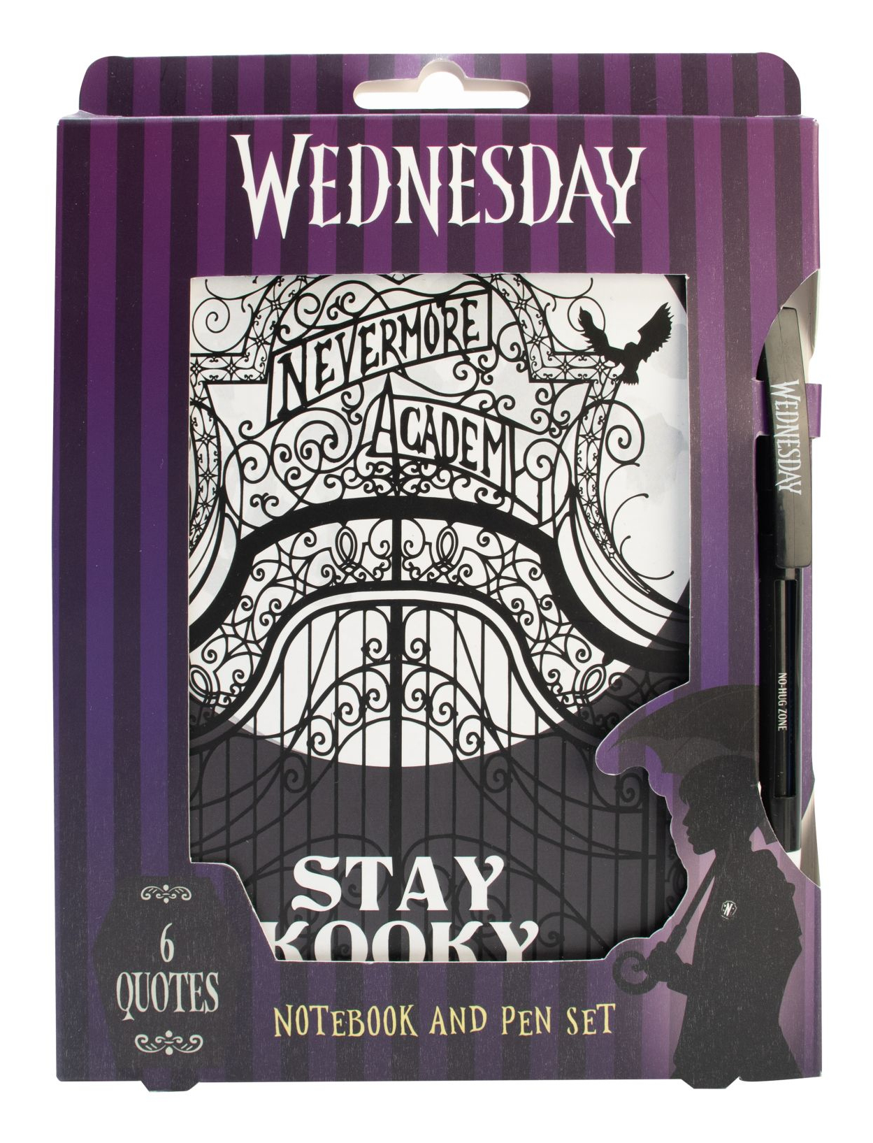 Thumbs Up Wednesday WD717560 Notizbuch Set A5 Grau, Weiß