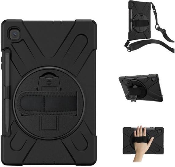 eSTUFF Defender Case für Samsung Galaxy Tab S6 Lite 10.4" Schwarz