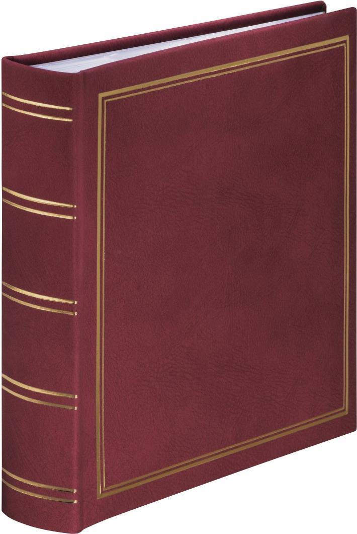 Hama London Fotoalbum Rot 100 Blätter 10 x 15 Gehäusebindung (00007165)