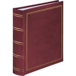 Hama London Fotoalbum Rot 100 Blätter 10 x 15 Gehäusebindung (00007165)