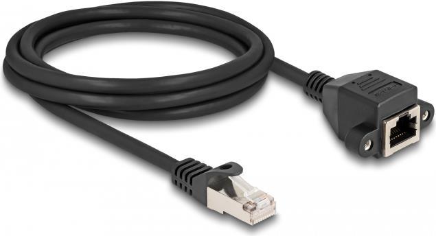 Delock Netzwerkverlängerungskabel RJ-50 M zu RJ-50 W schraubbar 80194