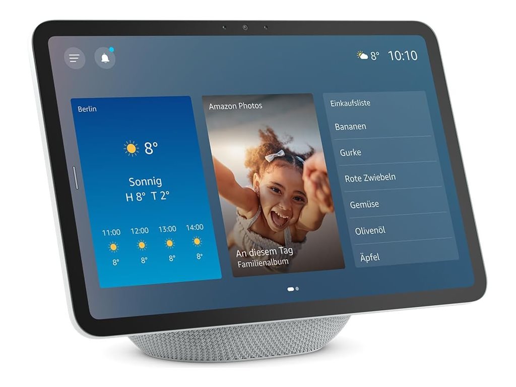 Amazon Echo Show 8 Smart-Display 8,7" Wi-Fi 6 Bluetooth Glacier White