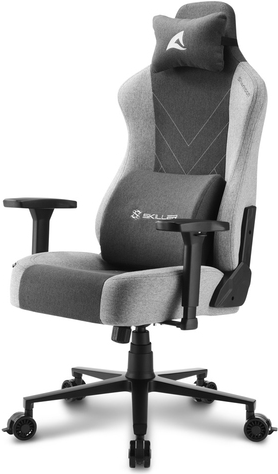 Sharkoon SKILLER SGS30 FABRIC BK/GY GAMING SEAT FABRIC COVER (4044951034826)