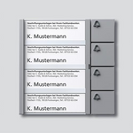 S. Siedle & Soehne BTM650-04 Metallisch - Silber (BTM650-04SM)